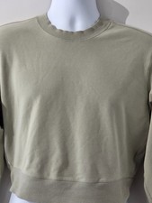 Abercrombie  Fitch Soft A F Collection Cropped Sweatshirt Women's Size XS