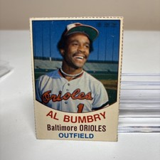 1977 Hostess #90 Al Bumbry Crease Across Middle