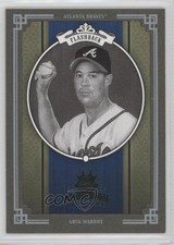 2005 Donruss Diamond Kings Green Framed Black & White 45/50 Greg Maddux HOF 05iy