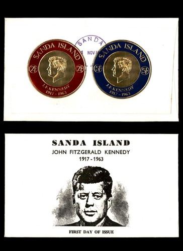 Mayfairstamps Sanda Island 1963 John F Kennedy Coin Stamps Philatelic cover aat_