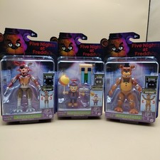 Five Nights at Freddy  s FNAF Figure Lot of 3 Balloon Boy Withered Freddy  Foxy