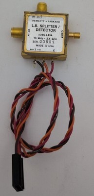 HP Agilent Keysight 5086-7434 10MHz -2.4GHz L.B-SPLITTER-DETECTOR Switch