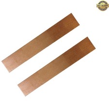 High-Purity Copper Anode Sheets 2Pcs 99.95% Purity - Ideal for Electroplating