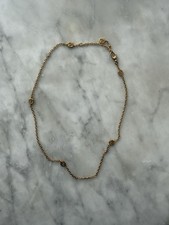 Gucci Fine Jewelry 18ct Yellow Gold Interlocking G Necklace 