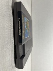 Commando (Nintendo Entertainment System, 1986) NES SHARPIE PEN WRITING ON BACK