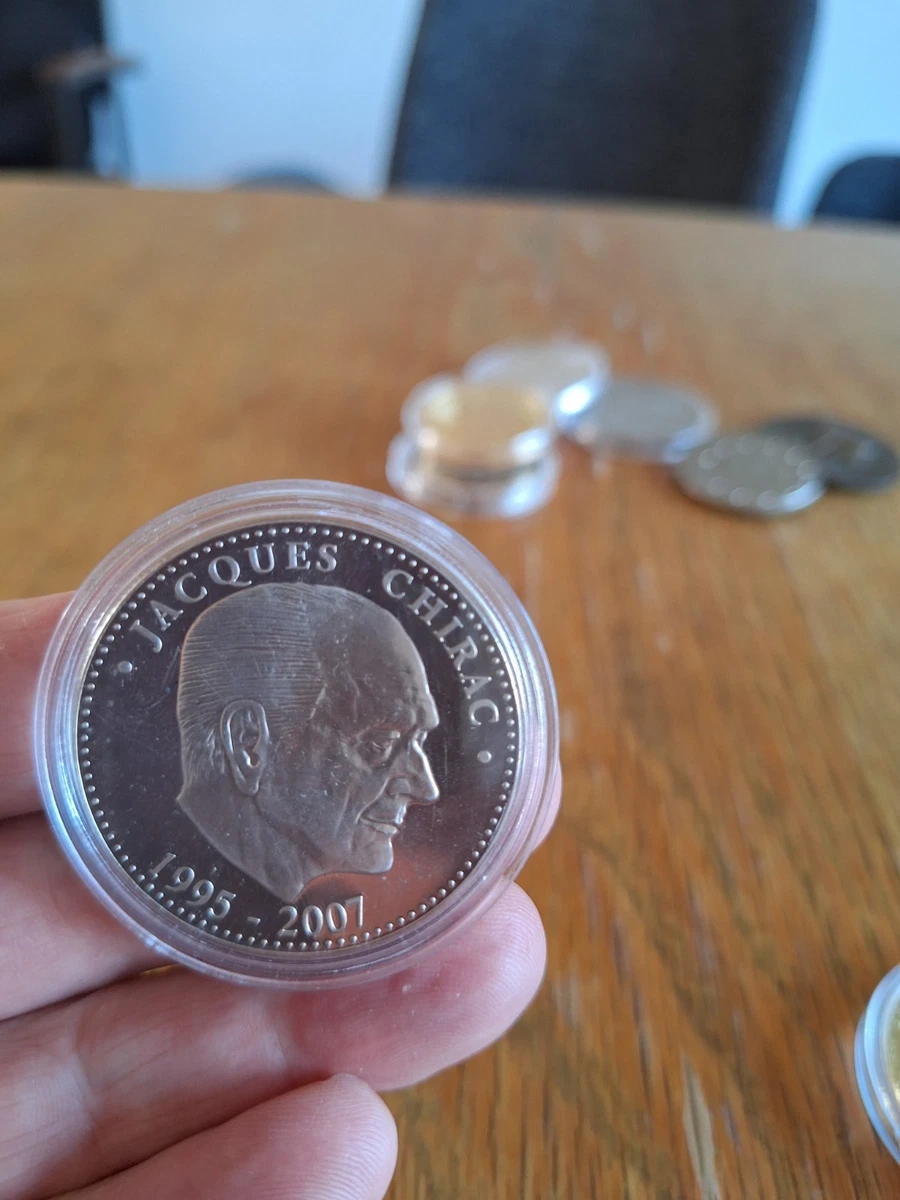 CINQUIÈME RÉPUBLIQUE Médaille, Essai, 50 ans du traité de l’Elysée fme