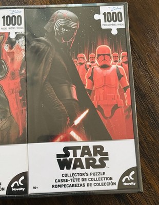 Disney Novelty Star Wars 1000 Piece Each Puzzles collector's for
