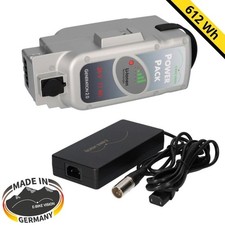 SET E-BIKE VISION Power Pack Ersatzakku für Panasonic Antrieb 36V 17Ah 612 Wh 4A