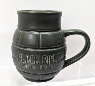Black Rifle Coffee Company Grenade Mug BRCC Olive Green Tactical 24oz Cup