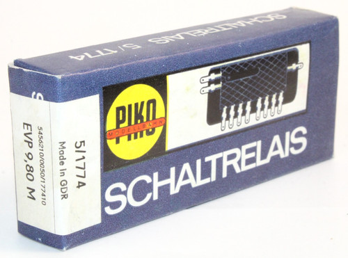 Piko 5/1774 6956, relé de conmutación. RDA ✅ Escala N, escala H0 en embalaje original con accesorios. | Zustand: Gebraucht