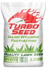 Avern Turbo Grass Seed 1.3KG, Fast Growth, HardWearing, Dog Friendly, UK, 78m² 18.18 per kilo