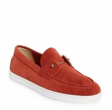 Christian Louboutin Chambeliboat Red Suede Lo...