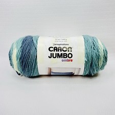 Caron Jumbo Print Ombre Yarn-White Water 340g...