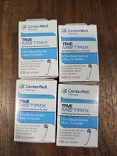 200 Ct CenterWell TRUE METRIX Blood Glucose Diabetic Test Strips Exp 2025