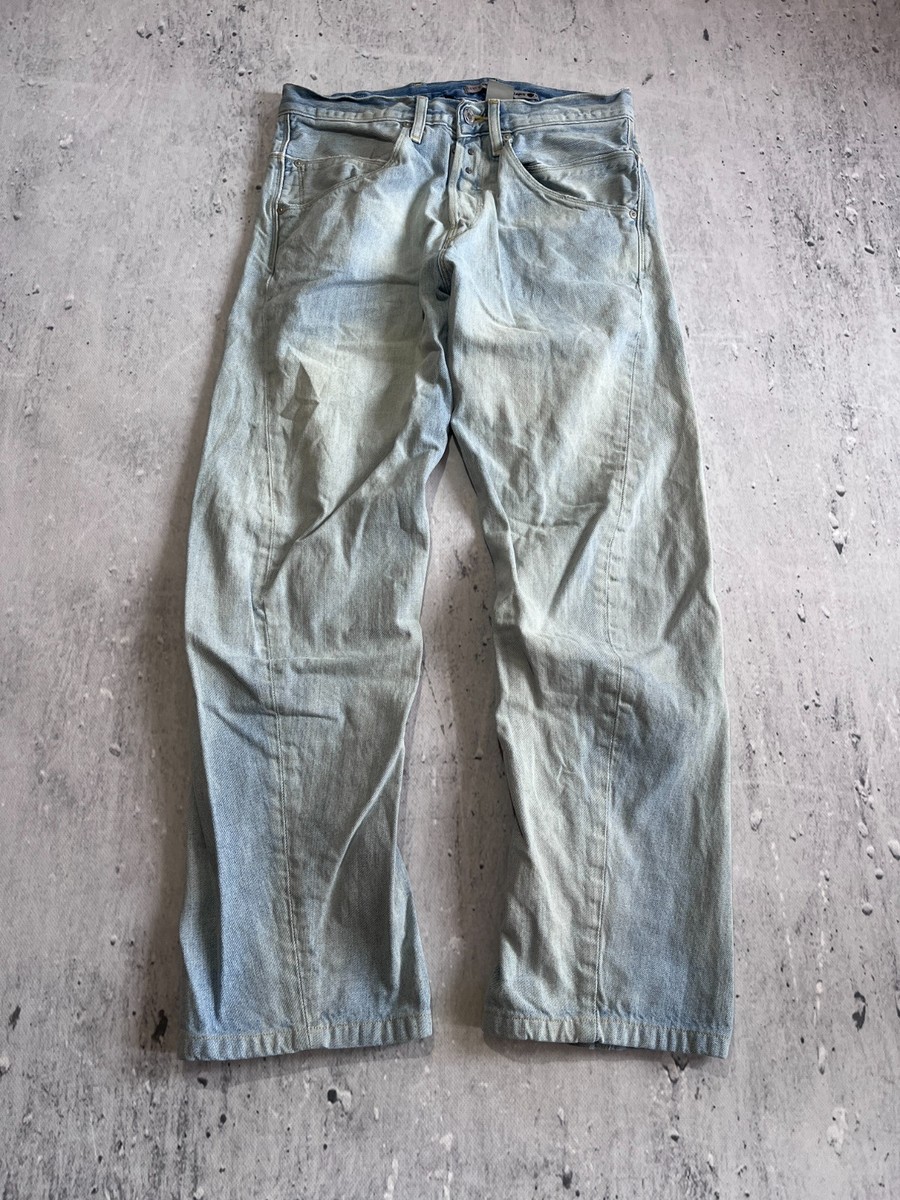 LEVI'S ENGINEERED JEANS 2010 TWISTED LEG Y2K BUCKLE CINCH BACK