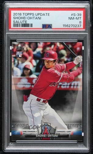 2018 Topps Update Salute Game Changers Shohei Ohtani #S-39 Rookie RC 0o5