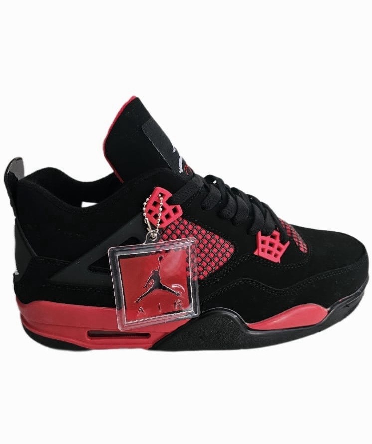 Nike Air Jordan Retro Thunder Scarpe Sportive per Uomo Nere