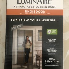 Andersen LuminAire Retractable Screen Door   ...