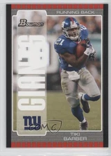 2005 Bowman Tiki Barber #21 0a1