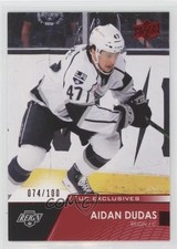 2021-22 Upper Deck AHL Exclusives 74/100 Aidan Dudas #85 z6b