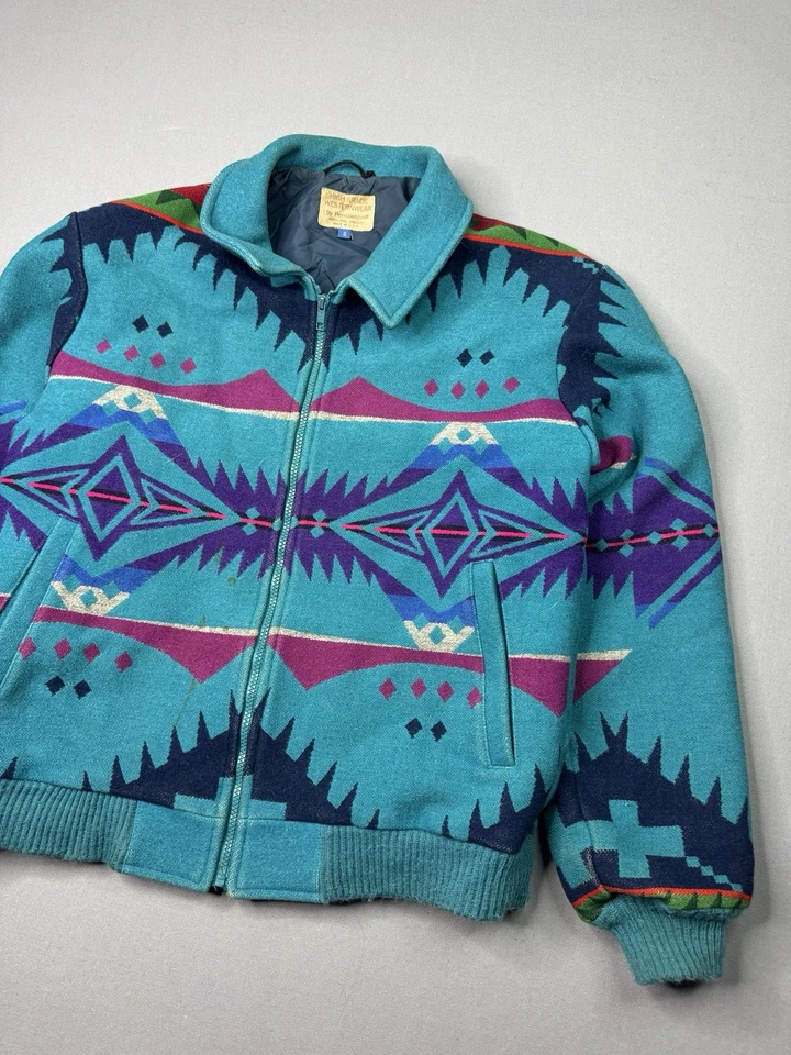 Vintage Pendleton High Grade Westernwear Wool Jacket Size - S  - Image 3 of 4