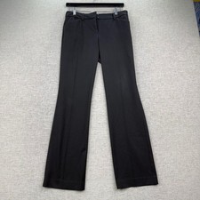 Express Editor Barely Boot Dress Pants Black Low Rise 4S Office Professional