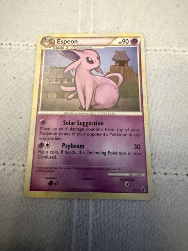 Espeon - (HGSS Undaunted) 002/090 Deck Exclusives Regular LP