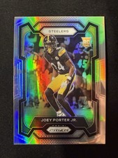 2023 Panini Prizm - Rookies Joey Porter Jr. #386 Silver Prizm (RC) Steelers