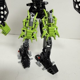 Lego Bionicle Tuma 8991 Black Gray Green Incomplete Action Figure READ