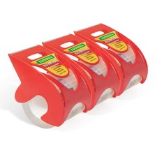 Packing Tape with Dispenser, Noiseless 1.96" x 33 Yards x 0.002", Clear