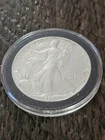 1987-S American Eagle ONE DOLLAR S$1 USD 1 OZ-T .999 Silver Proof Coin COA