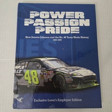 Jimmie Johnson 48 Power Passion Pride Lowes Employee Edition Book DVD USA Made