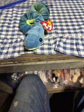 Ty Beanie Baby Hissy Snake Beanbag Plush Original Tag 1997 PE 4185 Gen 5