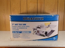 Workforce 7 Inch Wet Tile Saw New In Box