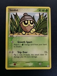 Seedot 71/101 Common EX Hidden Legends Pokemon Card