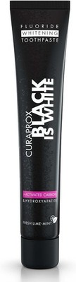 Curaprox Black is White Zahnpasta ? Für Zahnaufhellung & Frischen Atem |