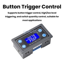 1-CH Delay Relay Module XY-WJ01 Digital LCD Display Cycle Timing Circuit Switch