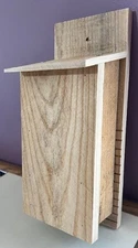 Rustic Bat House - Natural Pest Control - Great For The Environment