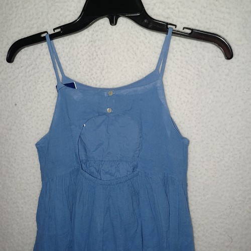 Polo Ralph Lauren Youth Girls Embroidered Sz 10 Sleeveless Dress Retreat Blue DM - Picture 6 of 10