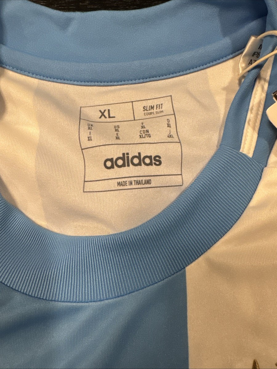 adidas MESSI サッカーユニフォーム　XL $130 Adidas Men's Argentina 24 Lionel Messi Home Jersey IX7790