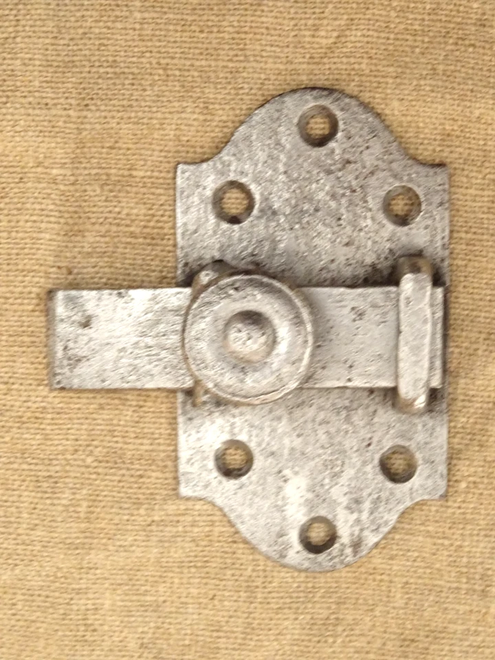 Ancien  loquet verrou fermeture de porte meuble ...  XIX ème - Photo 2/4