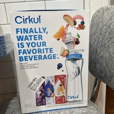 Cirkul Starter Kit With Comfort Grip Lid And 3 Flavors
