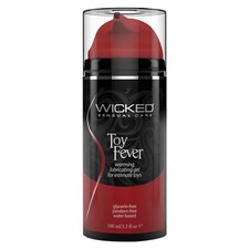 Wicked Toy Fever Water Based Warming Lubricating Gel For Intimate Toys 3.3 oz