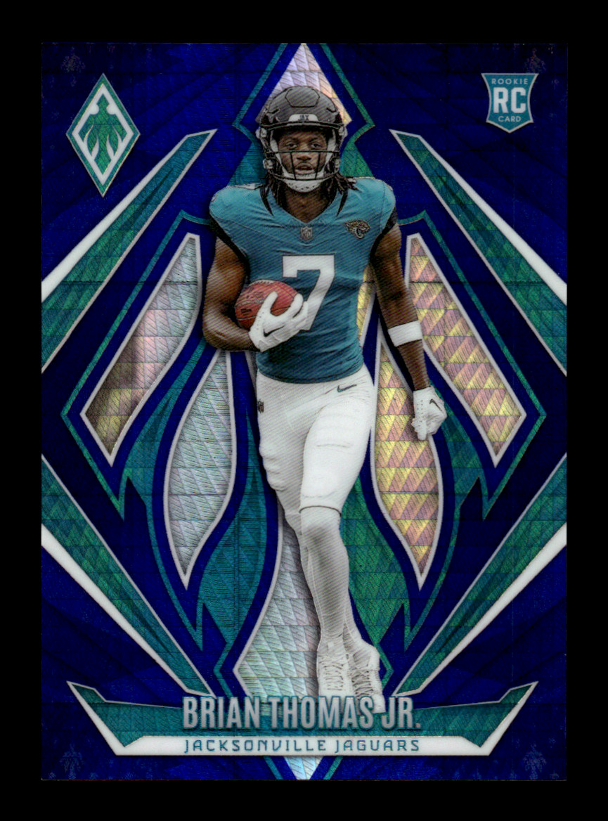 2024 Panini Phoenix Brian Thomas Jr. #164 Rookie Blue Hyper /70