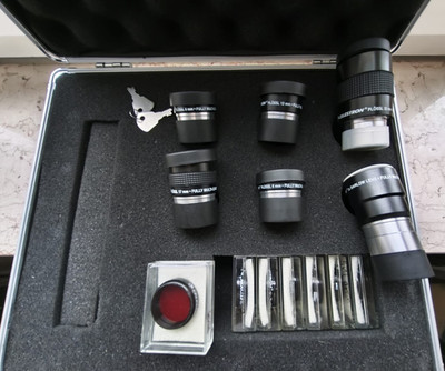 Celestron Okular-Set mit Barlow Linse, Filtern, 6 32 mm, Mehrfachbeschichtet