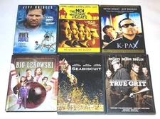 White Squall, Seabiscuit, True Grit, K-Pax, The Big Lebowski... Jeff Bridges DVD