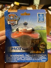 Paw Patrol pacifier with cover -- Red/Marshal