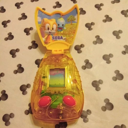 McDonalds Happy Meal Toy -  SEGA Sonic Hedgehog Cream Flower Catch HandHeld Game