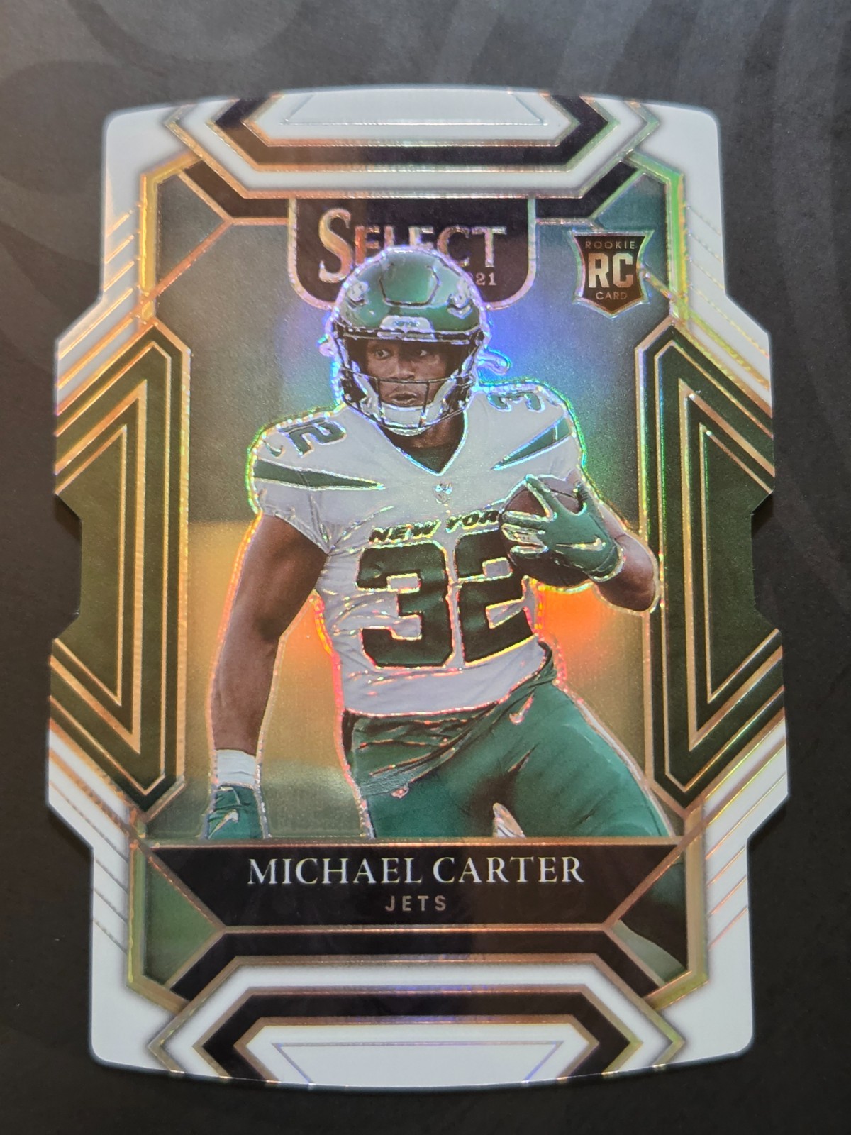 2021Select - Club Level Michael Carter #271 White Prizm Die-Cut  /99