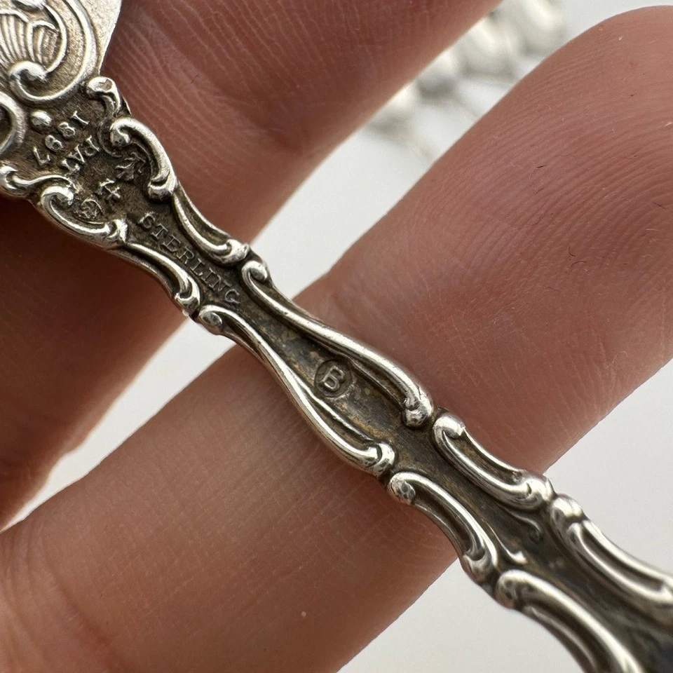 Juego de 5 cucharas de té Gorham Strasbourg de plata de ley Foto 4 de 4